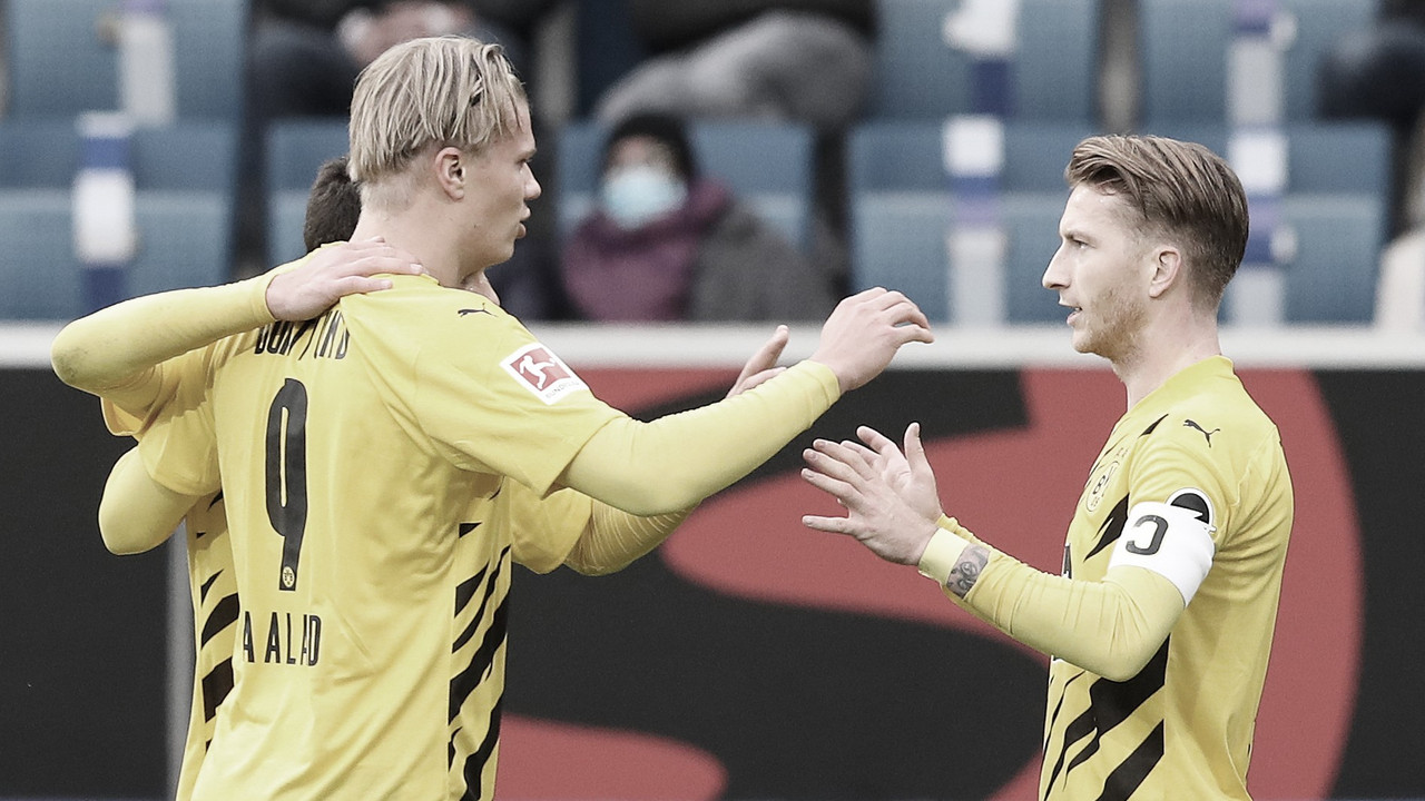 Reus marca, e Dortmund quebra tabu ao vencer Hoffenheim na Bundesliga