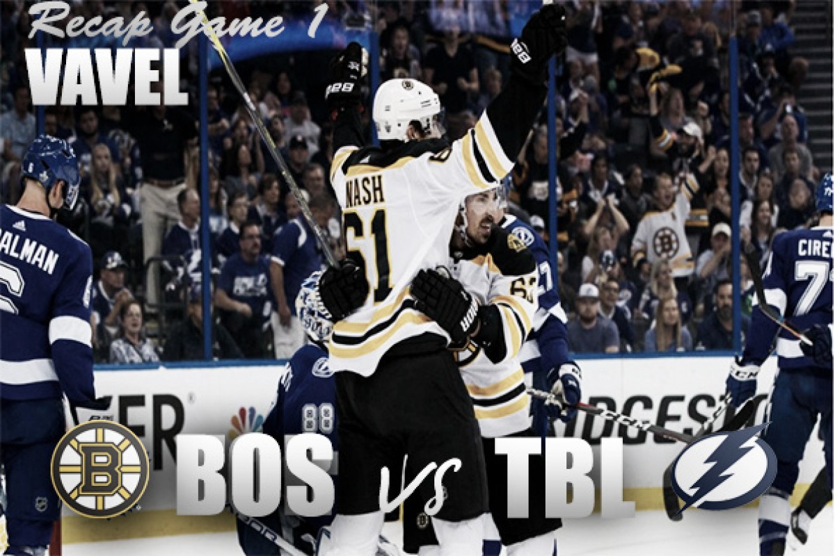 Boston Bruins strike thunder against Lightning with 6-2 victory