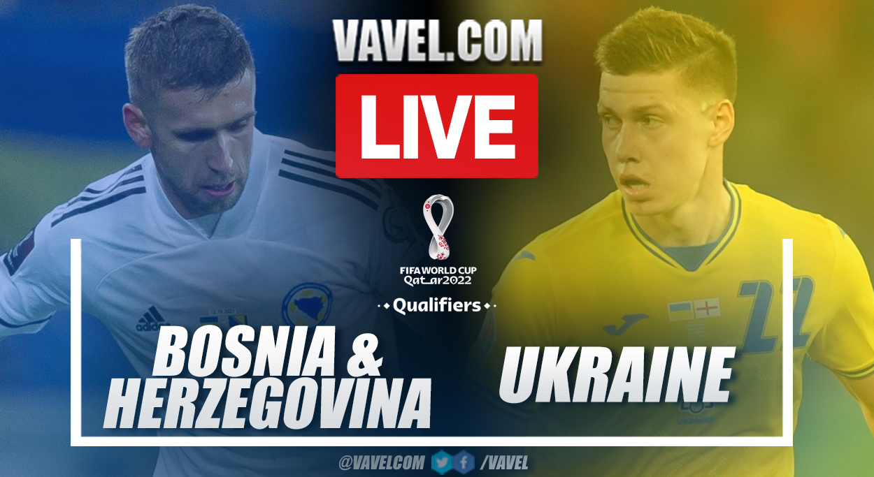 Goals and Highlights: Bosnia 0-2 Ukraine in 2022 World Cup Qualifiers