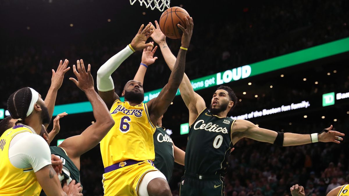 Previa Boston Celtics vs Los Angeles Lakers la rivalidad de años