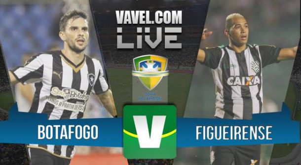 Resultado Botafogo x Figueirense na Copa do Brasil 2015 (0-1)