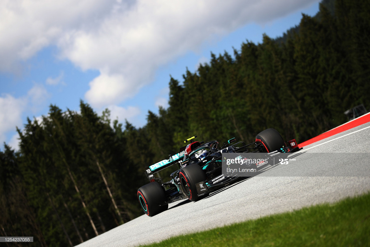 Valtteri Bottas breaks lap record for stunning pole lap in Austria