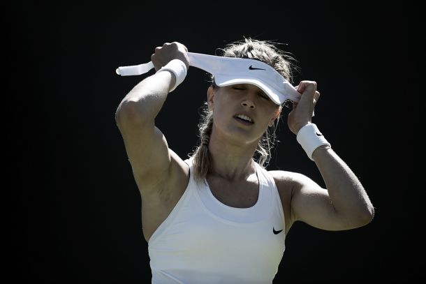 Eugenie Bouchard: "No fue inteligente jugar, pero no podía dejar pasar Wimbledon"
