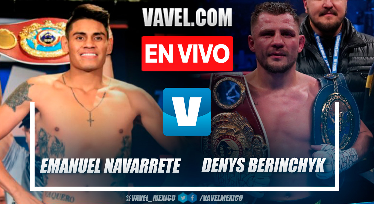 Resumen: Emanuel Navarrete 114-114 Denys Berinchyk en combate de boxeo 2024