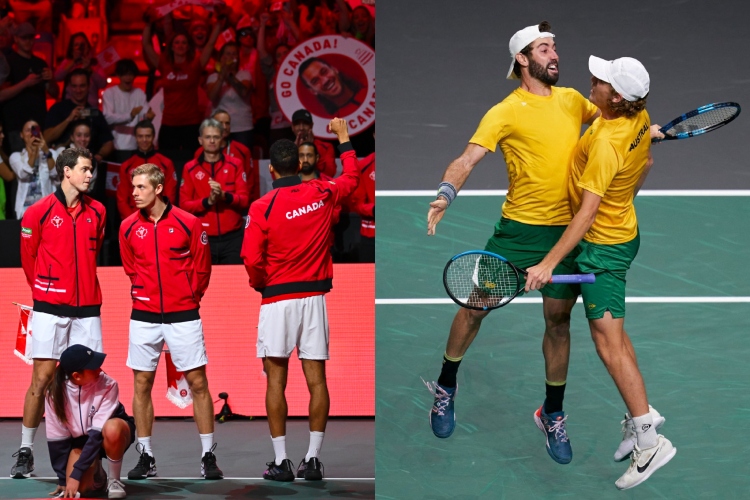 Summary and highlights of Canada 2-0 Australia in the Davis Cup Final