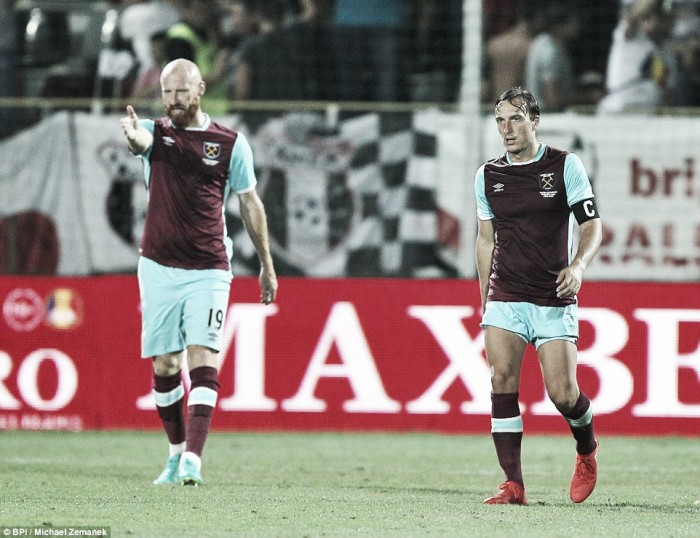 Astra Giurgiu 1-1 West Ham United: Hammers frustrated by late Alibec equaliser