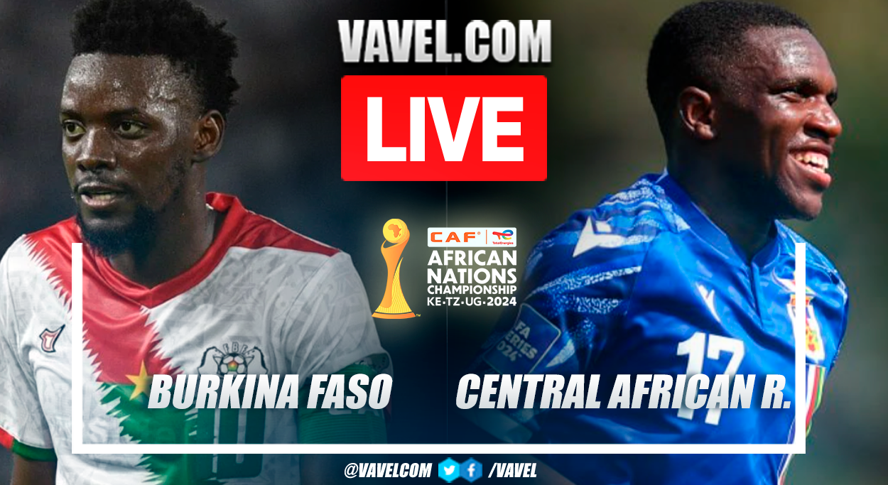 Burkina Faso vs Central African Republic LIVE Score Updates: African Nations Championship Match (3-1)