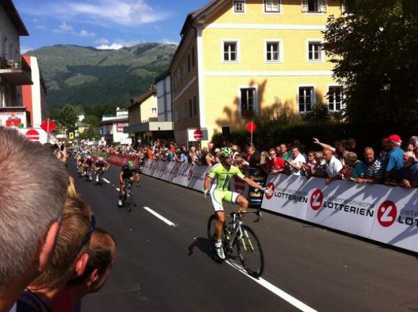 Oscar Gatto se estrena en el Tour de Austria