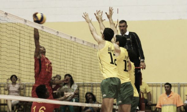 Brasil venció a Colombia en el Suramericano de Voleibol