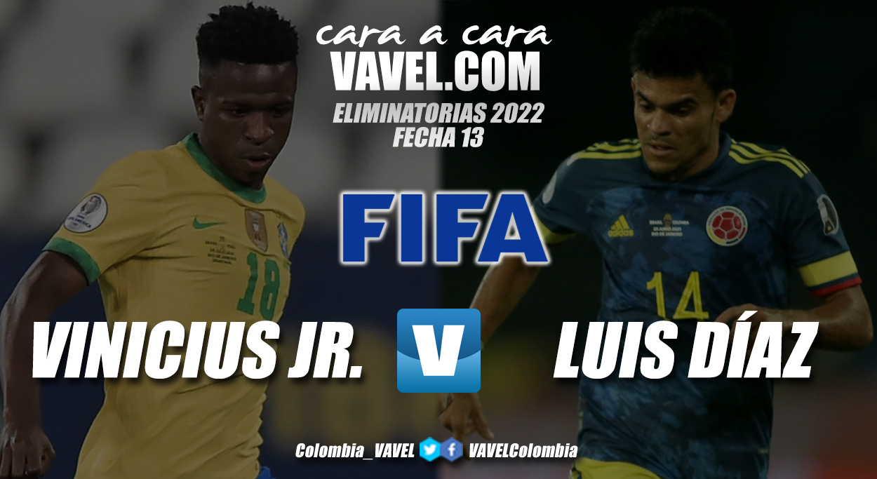 Cara a Cara: Vinícius Júnior vs Luis Díaz