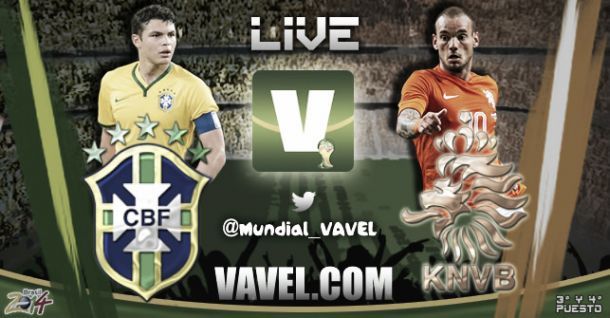 Live Brasile - Olanda, Mondiali 2014 in diretta