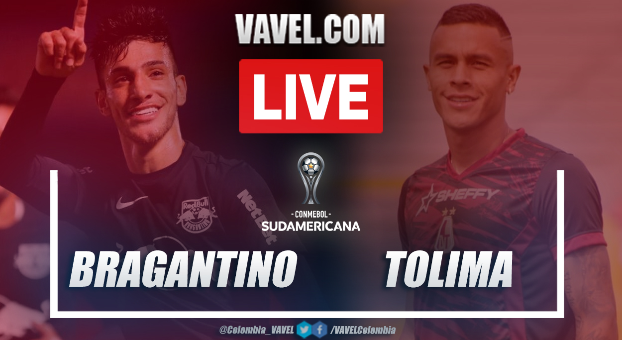 Resumen Bragantino vs Tolima (2-1) en la fecha 1 del grupo G por Copa Sudamericana 2021
