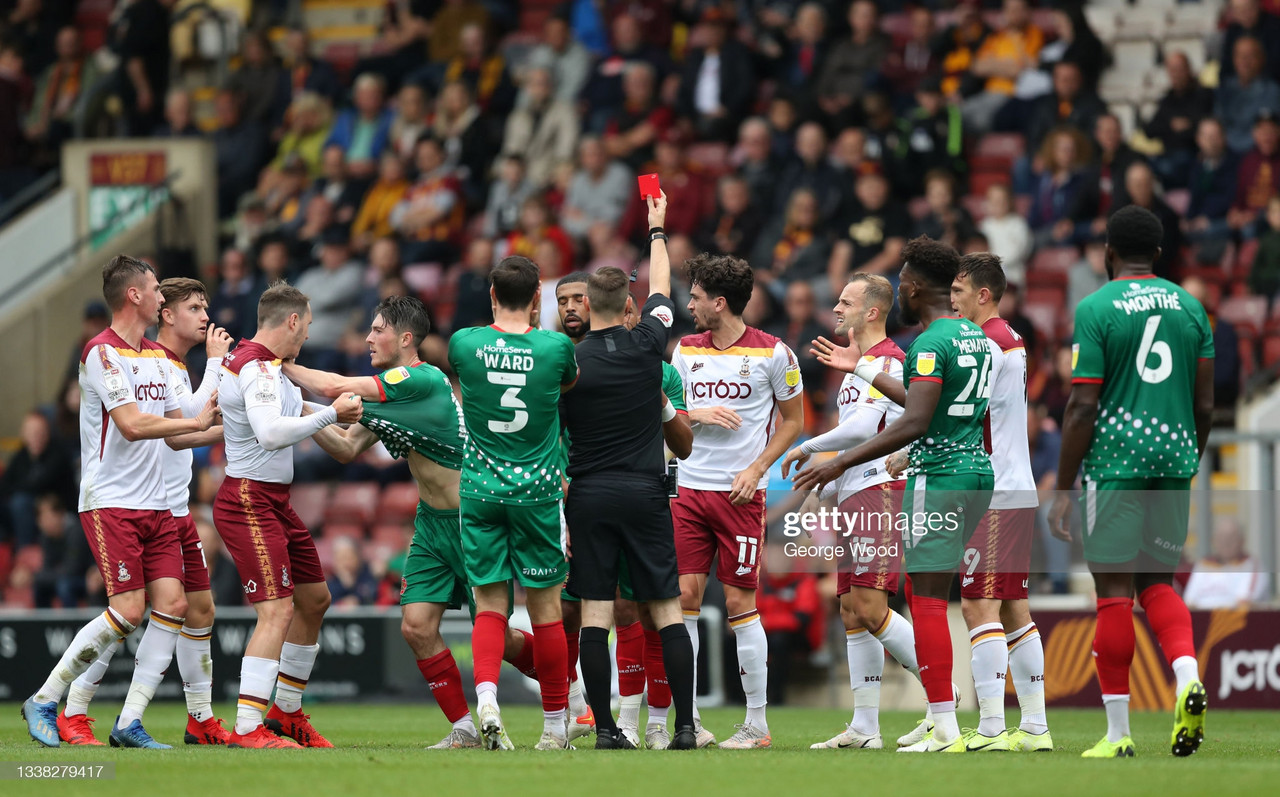 The Warmdown: Bradford City and Walsall play out an eventful draw at the Utilita Energy Stadium