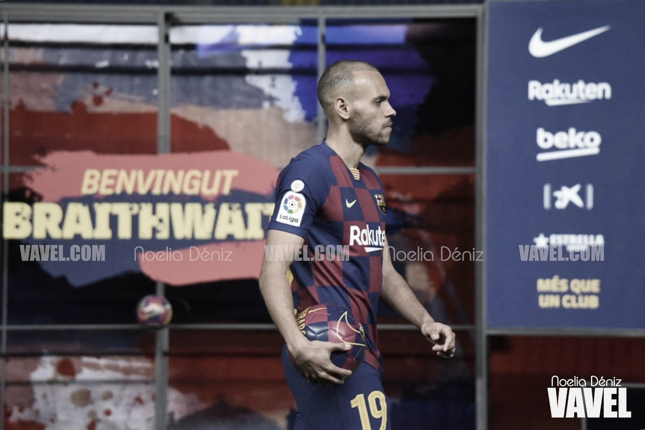 Braithwaite: "Estaba deseando marcar" Braithwaite: "Estaba deseando marcar"