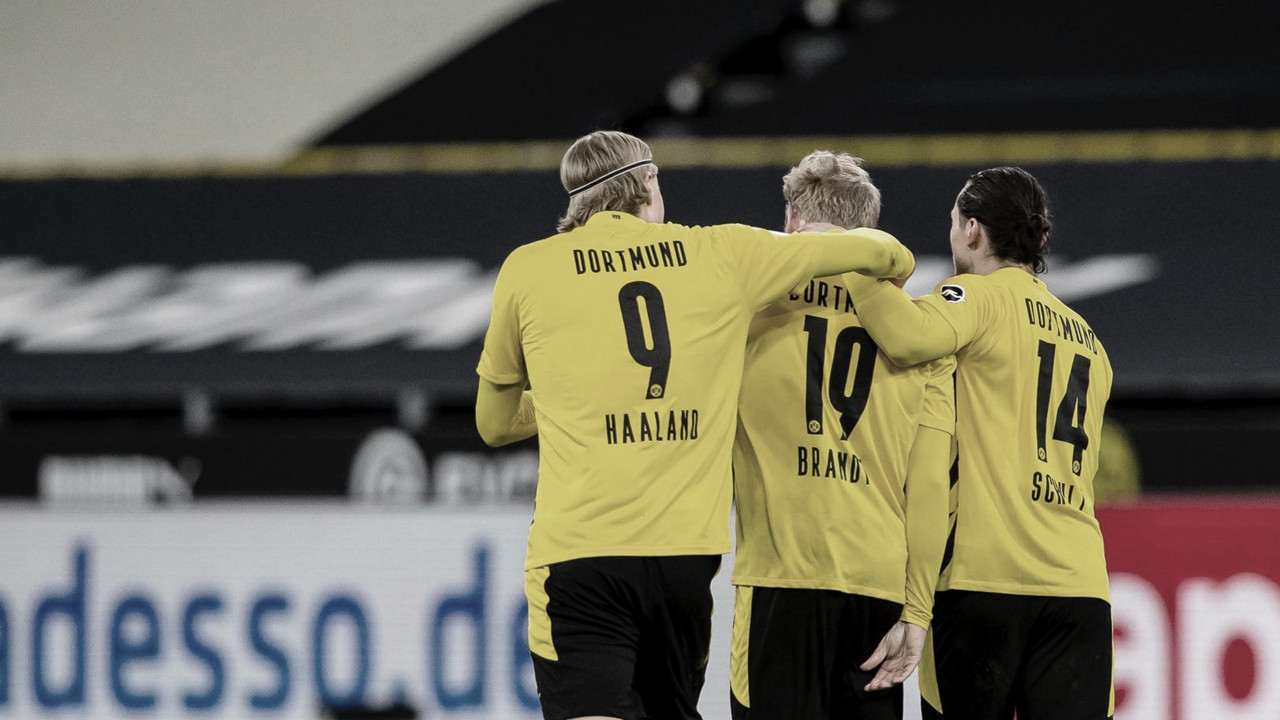 Em jogo morno, Borussia Dortmund vence Hertha Berlin e sobe na tabela da Bundesliga