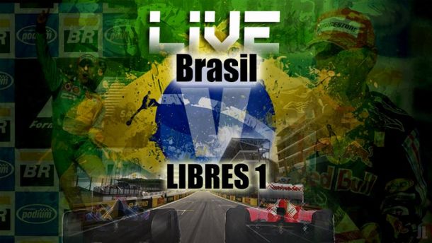 Resultado Entrenamientos Libres 1 del GP de Brasil de Fórmula 1 2013
