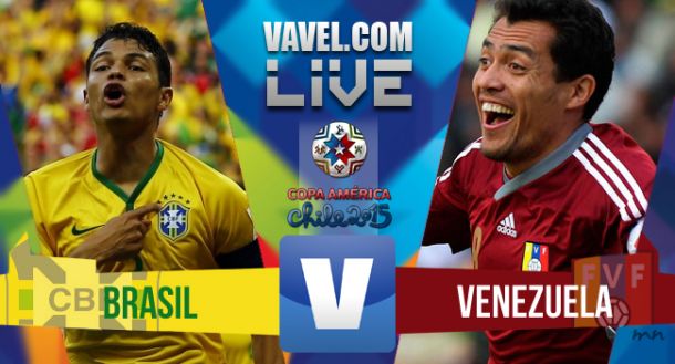 Resultado Venezuela - Brasil en Copa América 2015 (1-2)