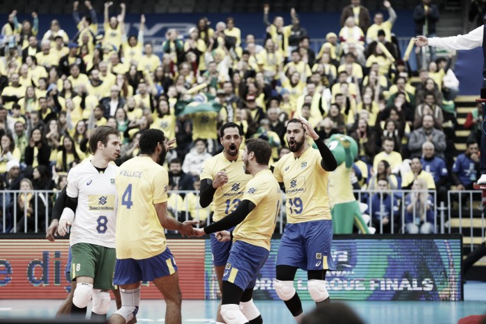 Brasil inicia a fase final da Liga Mundial com vitória sobre o Canadá