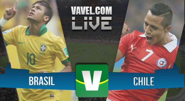 Jogo Brasil x Chil  no Amistoso 2015 (1-0)
