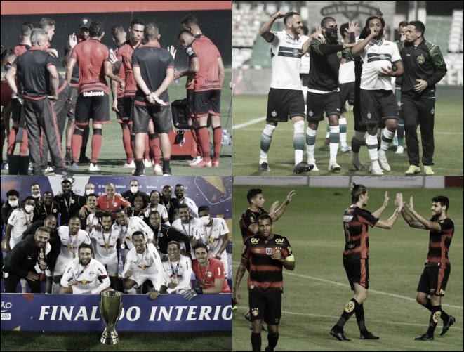 #BrasileirãoNaVAVEL: Como chegam os quatro clubes que subiram à elite #BrasileirãoNaVAVEL: Como chegam os quatro clubes que subiram à elite