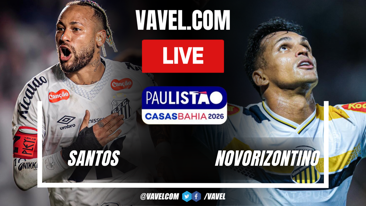 Santos vs Novorizontino LIVE Score Updates in Campeonato Paulista Match