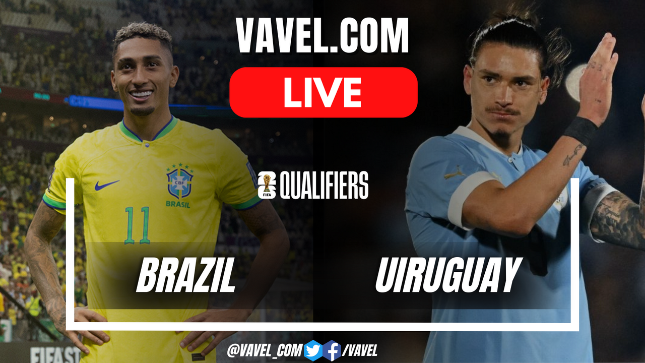 Goals and Highlights for Brazil 1-1 Uruguay in FIFA World Cup Qualifiers | November 19, 2024