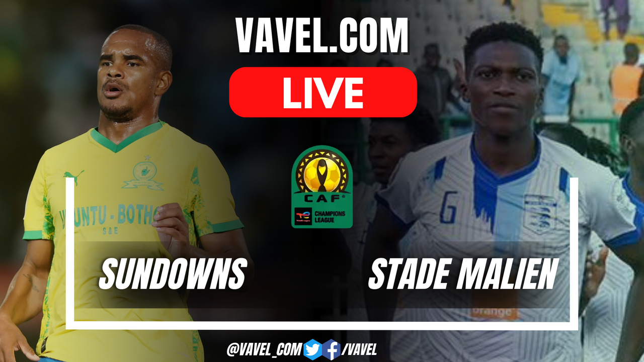 Goals and Highlights for Mamelodi Sundowns 3-0 Stade Malien in CAF Champions League Match