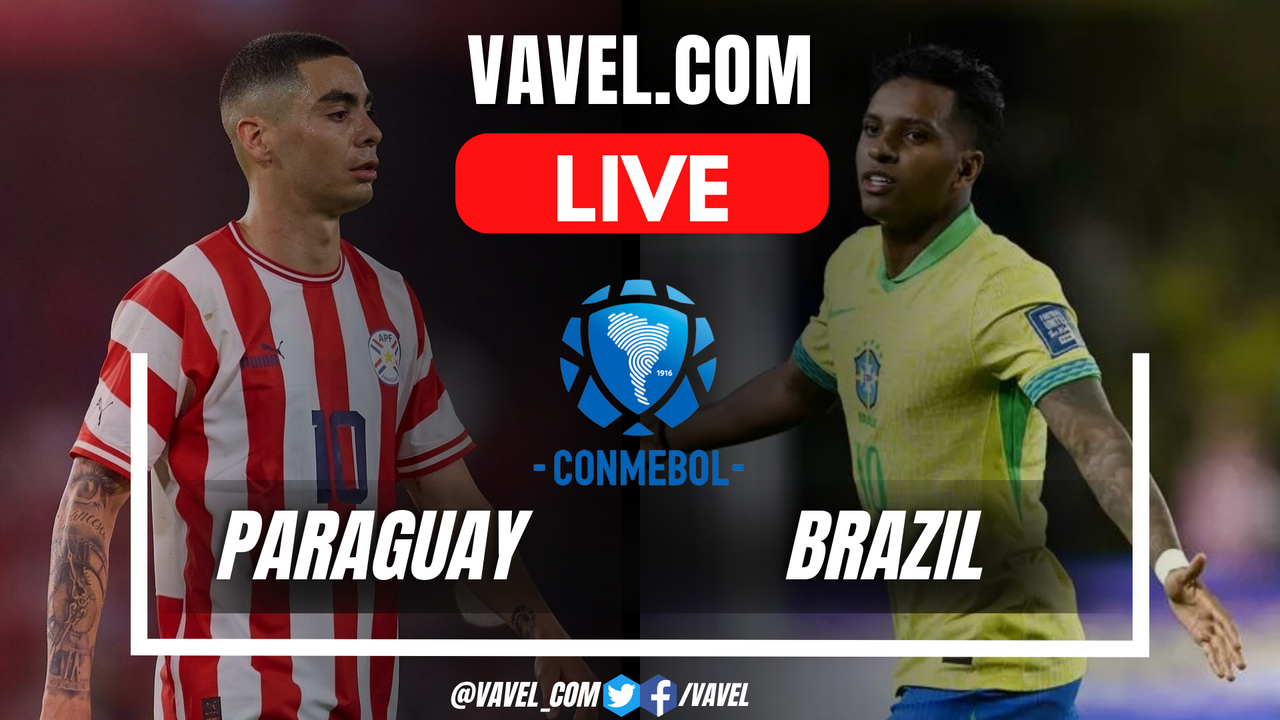 Paraguay vs Brazil LIVE Score Updates (1-0) | September 10, 2024