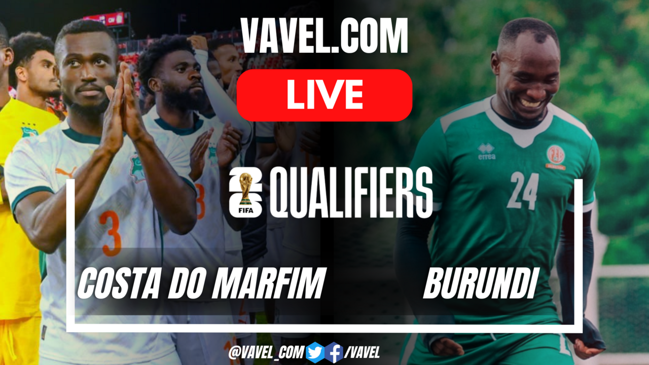 Ivory Coast vs Burundi LIVE Score Updates in 2026 World Cup Qualifiers Match