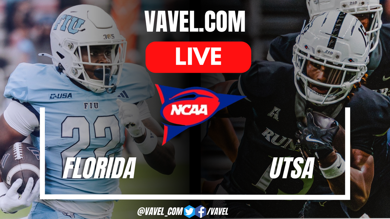 Florida International Panthers vs UTSA Roadrunners LIVE Score Updates in NCAAF Game