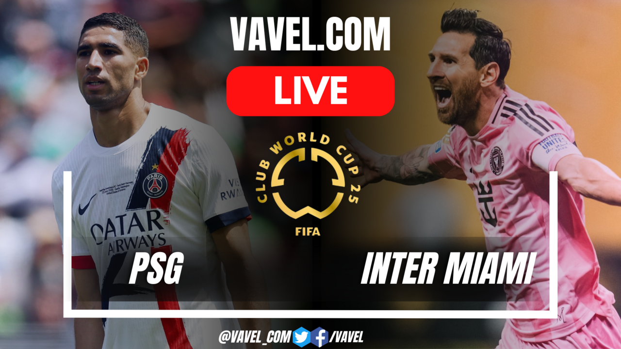 PSG vs Inter Miami LIVE Score Updates: Second Half Starts (4-0) | 06/29/2025