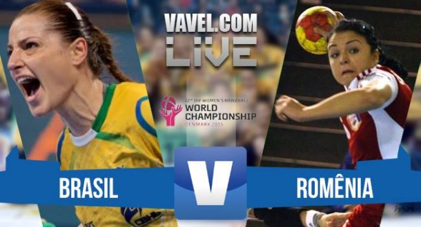 Resultado Brasil x Romênia nas oitavas do Mundial Feminino de Handebol 2015 (22-25)