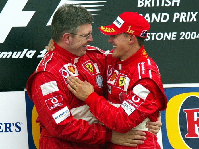 Schumacher e la speranza di Ross Brawn