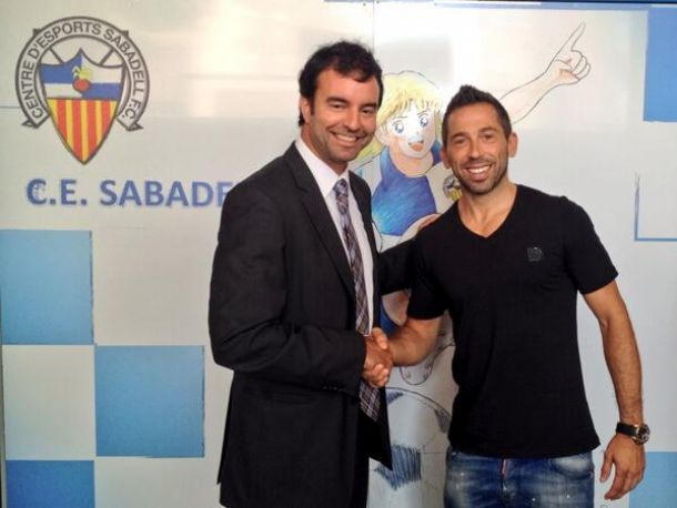 Raúl Tamudo seguirá en el Sabadell