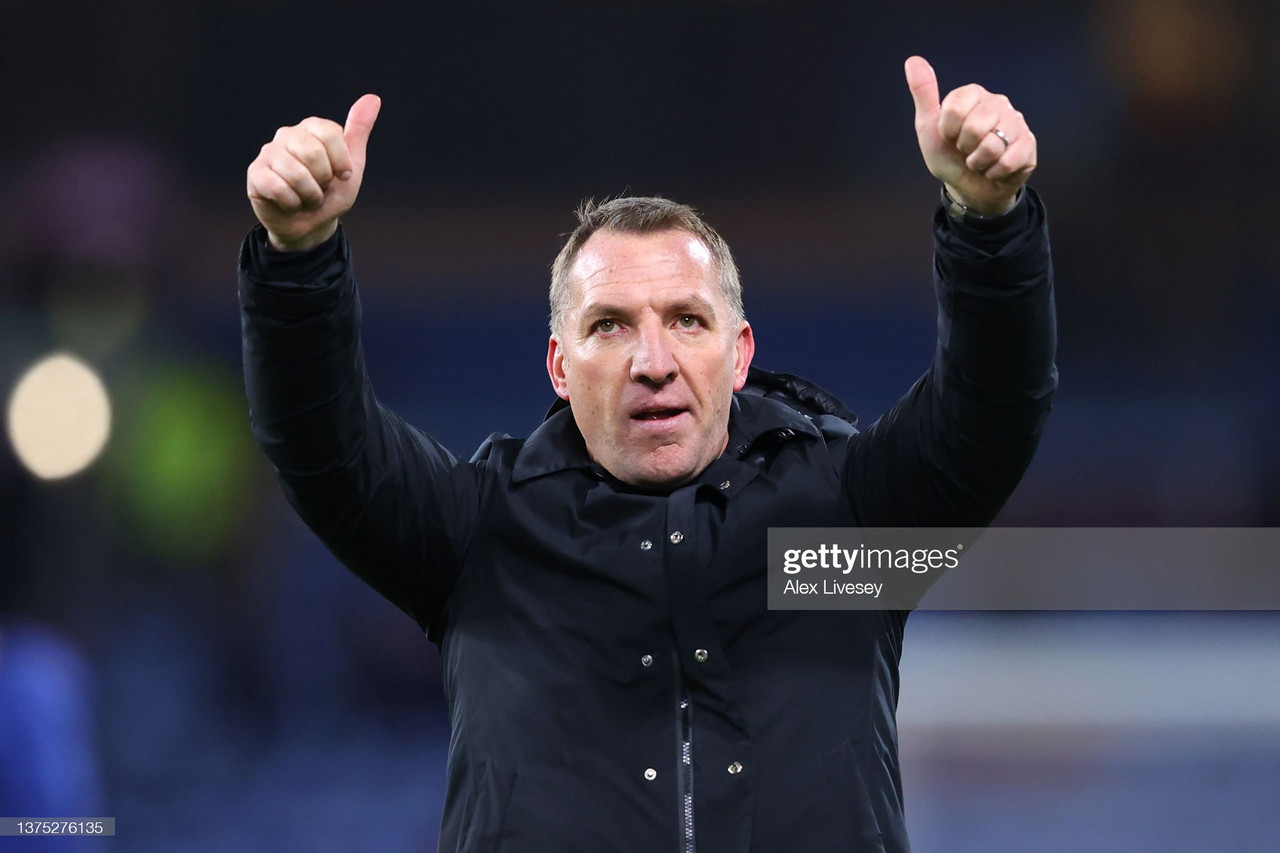 "Great to have him back": Key quotes from Brendan Rodgers' post-Burnley press-conference