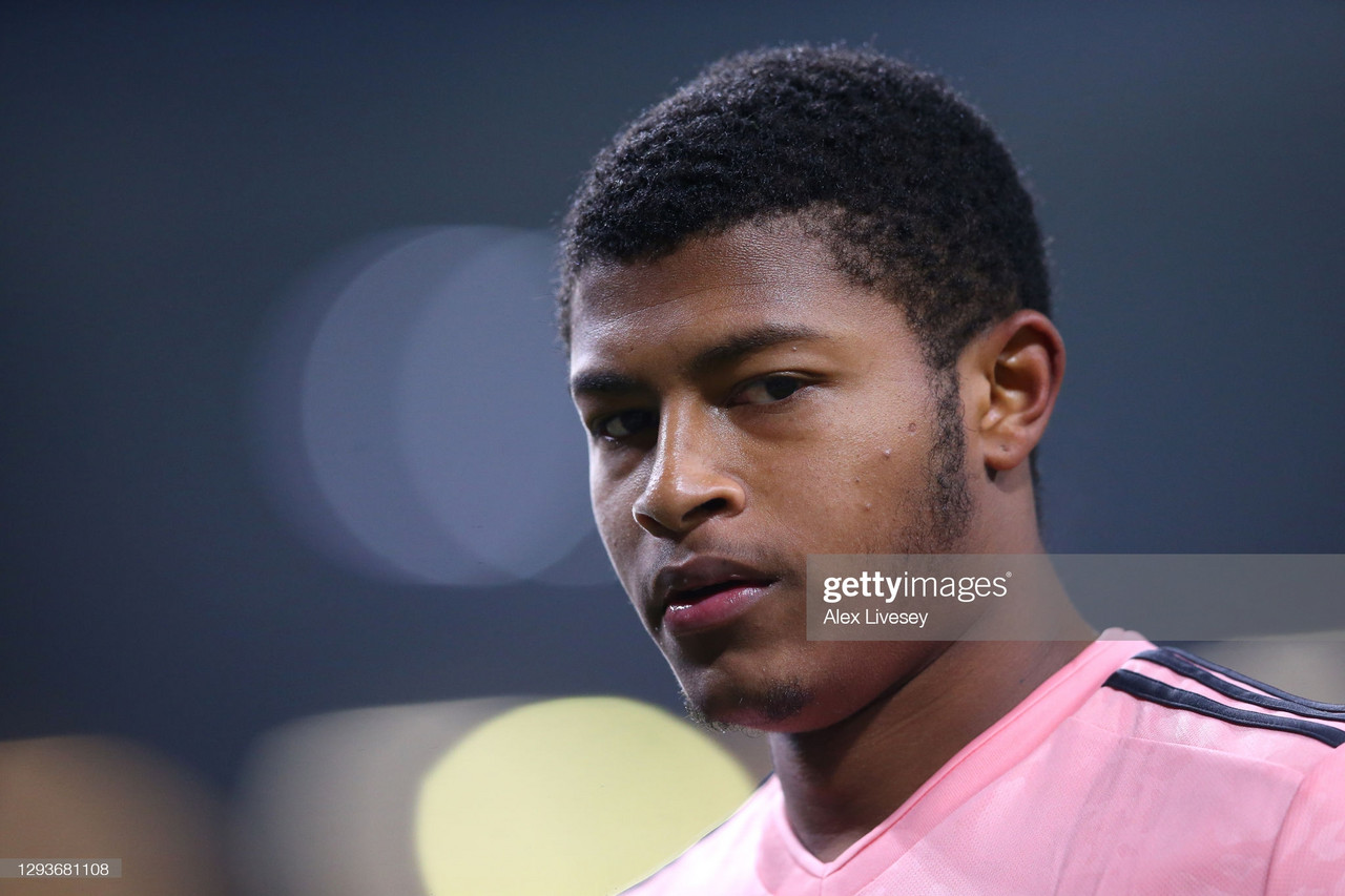 Sheffield United boss Chris Wilder says Rhian Brewster is learning about the Premier League the hard way 