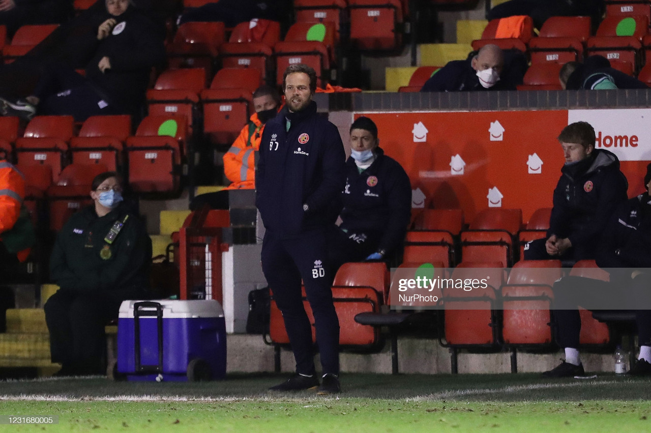 Walsall boss Brian Dutton keen not to 'shirk decisions'