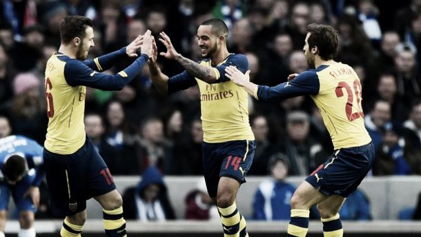Brighton and Hove Albion 2-3 Arsenal: Gunners continue run to defend FA Cup