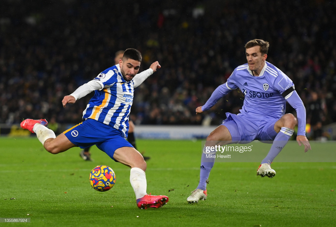 Brighton & Hove Albion 0-0 Leeds United: Seagulls rue missed chances in action-packed draw