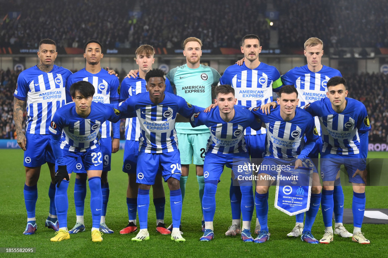 Brighton
1-0 Marseille: Post-Match Player Ratings
