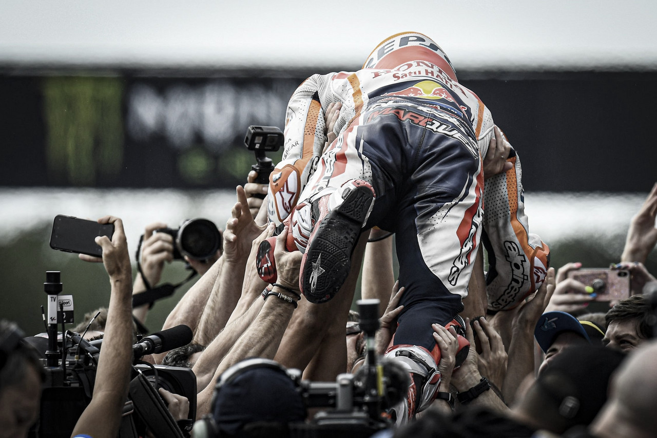 Marc Márquez: "Sabía que necesitaba mantener mi ritmo" Marc Márquez: "Sabía que necesitaba mantener mi ritmo"