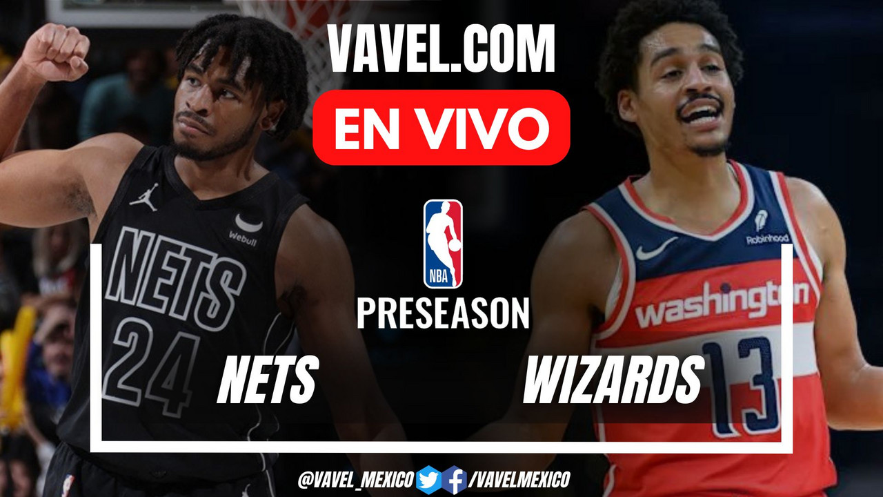 Resumen y puntos Nets 13192 Wizards en pretemporada NBA 20242025