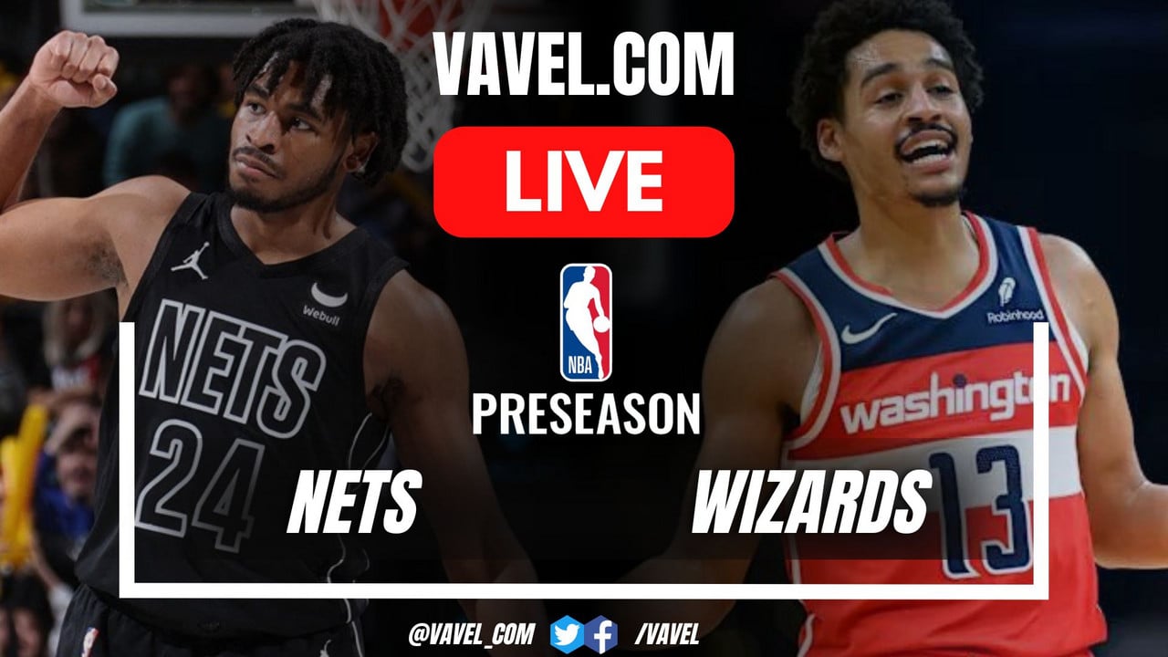 Brooklyn Nets vs. Washington Wizards LIVE score updates, stream info and how to watch NBA preseason game | October 14, 2024