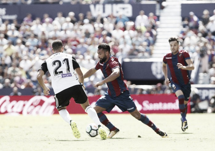 Resumen Valencia vs Levante (3-1)