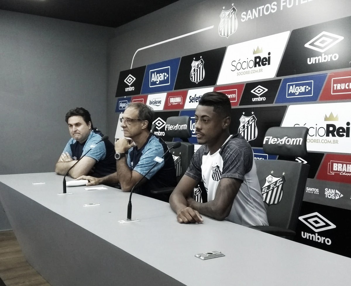 Após três meses afastado, Bruno Henrique é relacionado para jogo do Santos contra o Bahia