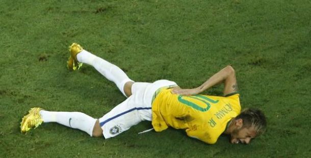 Triste despedida de Neymar de la Copa del Mundo
