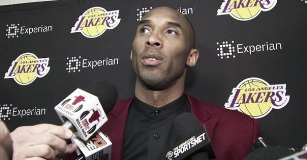 Kobe Bryant: "Estoy en la edad que me duele todo, por eso no juego"