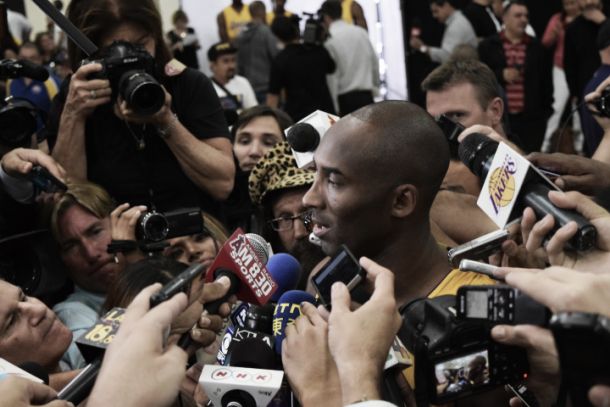 Kobe Bryant: "No estoy nervioso por oir críticas"