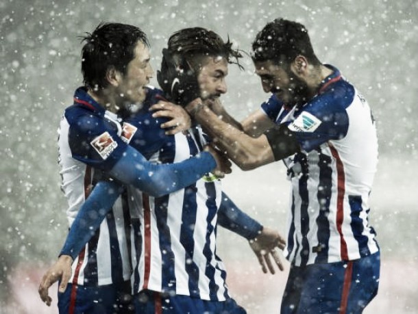 Hertha BSC 1-0 TSG Hoffenheim: Polanski's own goal sinks Hoffenheim Hertha BSC 1-0 TSG Hoffenheim: Polanski's own goal sinks Hoffenheim