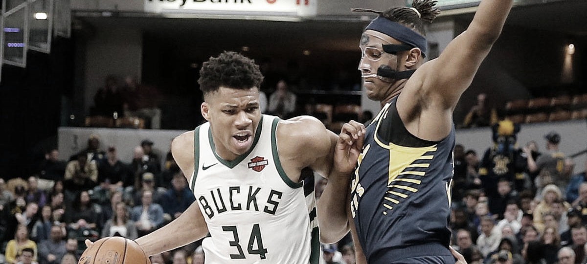 Melhores momentos Bucks 114x99 Pacers pela NBA Melhores momentos Bucks 114x99 Pacers pela NBA